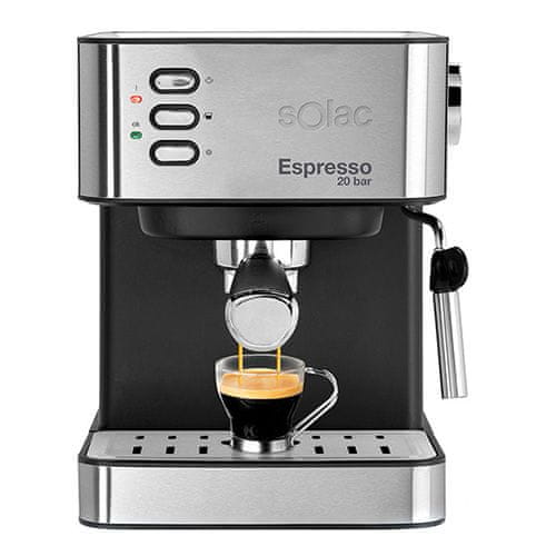 SOLAC pákové espresso CE4481 Espresso 20 bar